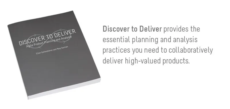 書籍「DISCOVER TO DELIVER」の表紙と紹介文